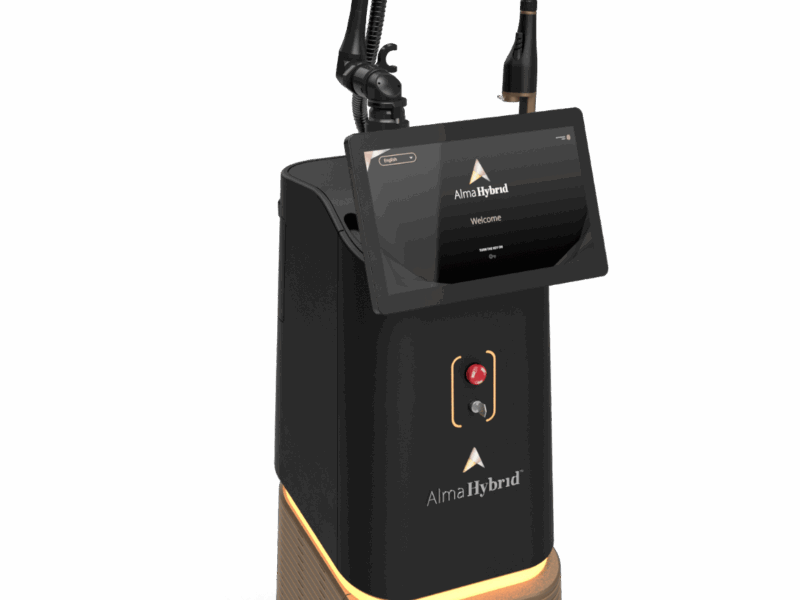 Alma hybrid Laser mixte erbium glass / CO²