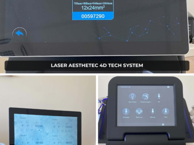 Lot de 3 appareils Aesthetec (laser, cryolipolyse, hydralift)